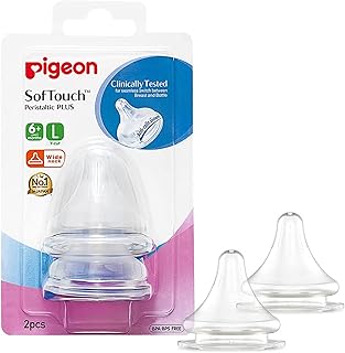 Pigeon 01869 Persaltic nipple with large collar 2 pieces L Lot.. Shop for everything you need at DIAYTAR NIGERIA, with budget-friendly prices and quick delivery.