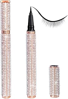 Improved self-adhesive eyeliner Eye-Lord 2 in 1 sequined liquid pen.. DIAYTAR Nigeria offers great deals, a huge product variety, and delivery in under a week.