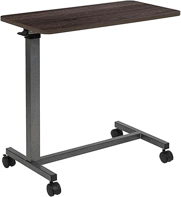 Adjustable Flash Furniture Bed Table with casters for house and hospital.. Find everything you need at prices you'll love with DIAYTAR NIGERIA's comprehensive e-commerce platform.