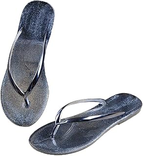 Hippiwa flip -flops for women, jelly beach shoes, silver summer sandals, strips with strips.. DIAYTAR NIGERIA: Your affordable gateway to thousands of products delivered within a week.