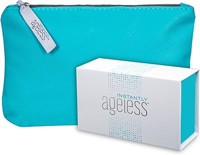 Instantly Ageless 25 Bottles with Makeup Kit Quest Skincare, Aqua, Set of 26 pieces, Box of 25 bottles with Makeup Kit Quest Skincare, Aqua, Set of 26 pieces.. Your one-click solution to affordable shopping, DIAYTAR NIGERIA delivers quality products nationwide.