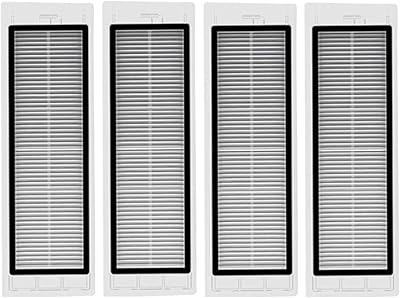 Set of 4 filters for Xiaomi Mi Roborock S5 Max S50 S6 T7/T7 Pro robot vacuum filters.. DIAYTAR NIGERIA: Where every shopping need is met with affordable prices and timely delivery.