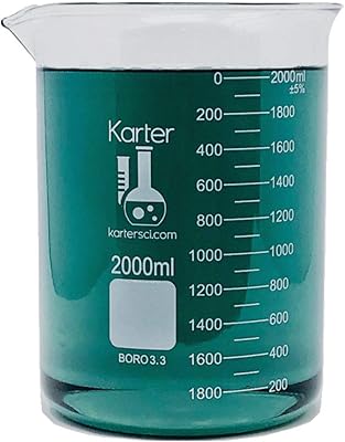 Bécher 2000 ml Low griffin shape Borosilicate glass 3.3 Double scale.. DIAYTAR NIGERIA: Where affordability and variety come together with nationwide 5-8 day delivery.