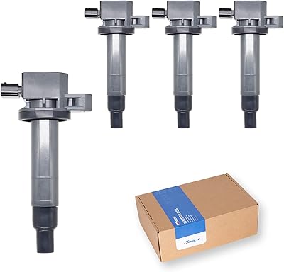 Kit of pocket lamp ignition compatible with Toyota Scion, Eco, Prius, Camry, Yaris 2001 2002 2003 2004 2005 2006 2007 2008 2009 XA XB 1.3 1.5 L4 Replacement for UF316 C13 04 904 9919-02240 9091 9 -T2003.. Discover endless possibilities with DIAYTAR NIGERIA's comprehensive selection and reliable shipping.