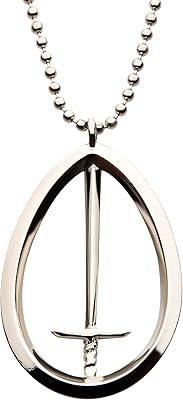 Wanda vision unisex steel necklace under official license by studios.. DIAYTAR NIGERIA brings the marketplace to your home with budget-friendly prices and nationwide delivery.