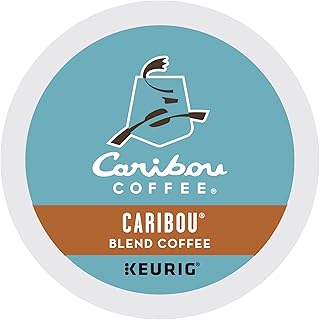 Individual coffee cup in Keurig caribou, roasted coffee, medium, 24 units.. DIAYTAR NIGERIA delivers what matters - quality, affordability, and prompt nationwide shipping.