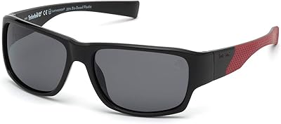 Timberland Timberland sunglasses, TB920301D model, color: shiny black/dark gray, polarized glasses, size: 59-16-135, shiny black/dark gray, 59-16-135.. DIAYTAR NIGERIA brings the joy of affordable shopping to your fingertips with delivery in less than 8 days.