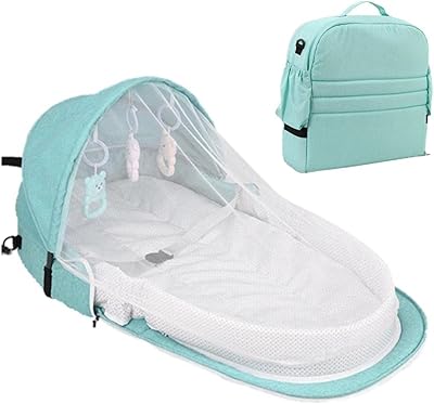 Safety mesh traveling bag for newborn with foldable and breathable sleeping basket.. DIAYTAR NIGERIA brings the marketplace to every Nigerian home with affordable prices and quick delivery.