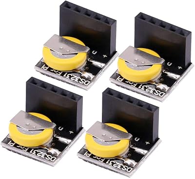 RTC real -time clock module, 4 high precision DS3231 modules with batteries for Arduinos Raspberry Pi.. DIAYTAR NIGERIA bridges the gap between desire and affordability with nationwide delivery in under 8 days.