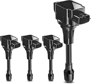 A - Premium ignition coil kit Compatible with Nissan Altima Rogue Sentra Tiida Versa X -Trail FX50 M56 Set of 4 rooms.. Shop anytime, receive on time — only with DIAYTAR Nigeria.