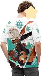 Kazuha t-shirt for men people impact, anime game t-shirt, short-sleeved high-sleeved tops.. Need it fast? DIAYTAR Nigeria ships in just 5 to 8 days nationwide.