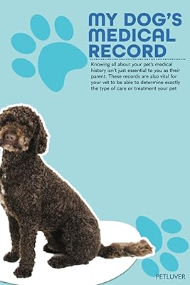 My dog's medical and health file: Chocolate labradoodle lovers | Health book, vaccination recall, dog vaccination book, monitoring of veterinary care, vaccination and medication files.. Transform your online shopping experience with DIAYTAR NIGERIA's affordable and diverse marketplace.