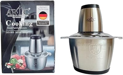 Electric chopper Artc for meat chopper and kitchen utensils, mini meat chopper, vegetables, fruits and nuts (3L).. Shop easy, pay less, get it fast — with DIAYTAR Nigeria.
