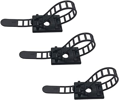 25pcs adhesive cable clips, adjustable nylon cable fasteners adhesive cable clips with optional wire management anchor screw (black.. Unlock access to a wide range of products with DIAYTAR NIGERIA's affordable e-commerce platform.