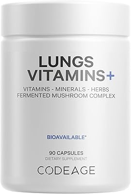 Pulmonary supplement without GMO Coding - 90 capsules - 90 capsules - vitamins a, c, d, e, b6, milk, zinc, magnesium, cordyce, reishi, ginger, mint leaves.. From office supplies to fashion — DIAYTAR Nigeria brings it fast.