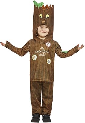 Smiffys costume Julia Donaldson Stickman under official license 51524m, boys, brown, m for 7-9 years.. From tech to toiletries, DIAYTAR Nigeria delivers without delay.