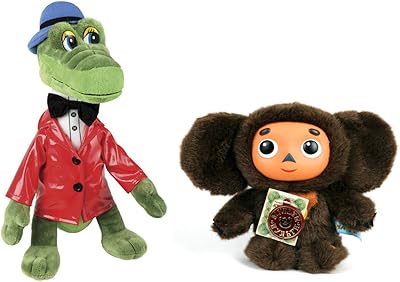 The legendary Cheburashka toy brand and her friend Crocodile Gena - Film Sogoz... Shop smarter with DIAYTAR Nigeria — affordable prices and a wide product range delivered in just 5 to 8 days.