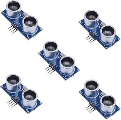 Ultrasonic distance sensor module HC-SR04 (5 pieces) for Arduino Uno Mega2560 Nano.. Experience the future of online shopping with DIAYTAR NIGERIA's extensive product range and competitive pricing.