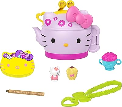 Mini toy Mattel Hello Kitty Tea Party (49 "125 cm) with 2.. Get more, save more — only on DIAYTAR Nigeria.