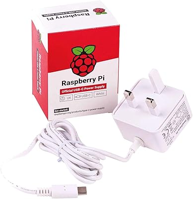 Raspberry Pi 4 USB official power supply adapter to Type C - UK socket.. Nigeria's most diverse e-commerce platform delivers quality and affordability to your doorstep in 5-8 days.
