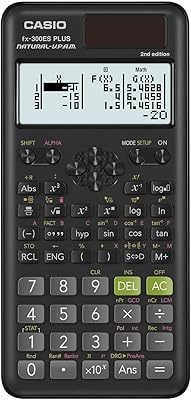 Standard scientific calculator Casio FX-300ESPLUS2 second edition, black.. A world of products at your fingertips — thanks to DIAYTAR Nigeria.
