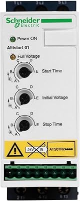 Progressive starter Schneider Altastart 01 for asynchronous engine - ATS01-9 A - 380.415V - 4 kW_ [ATS01N209QN].. Shop with confidence on DIAYTAR Nigeria — quality products and timely delivery.
