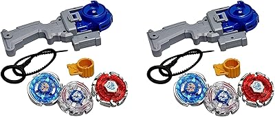 Beyblade 4D 6 in 2 Beyblade Metal Fighter Fury with combat ring and launcher handle (multicolored).. DIAYTAR NIGERIA: Your trusted marketplace that combines variety, affordability and reliable shipping.