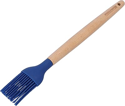 Royalford silicone oil brush, soft and resistant hairs, robust wooden handle, easy to store and clean, ergonomic and hygienic design, multicolored, RF10646.. DIAYTAR NIGERIA: Where every shopping need is met with affordable prices and reliable 5-8 day delivery.