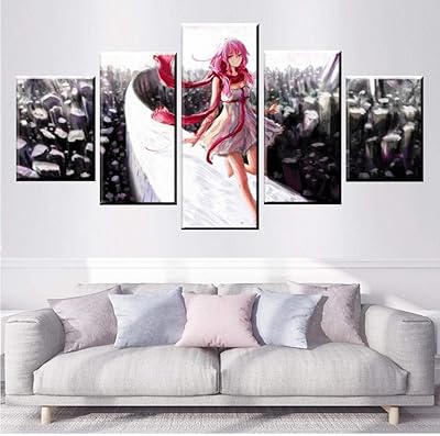 Nyjnn 5 canvas painting wall work painting 5 pieces anime culpron hd print house poster canvas decor painting on canvas.. DIAYTAR NIGERIA: Making quality products accessible to all Nigerians at affordable prices.