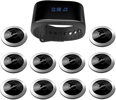 Singcool waterproof wireless call system, nursing and doctor call system, 1 receiver watch pack and 10 telewentrs.. Navigate through thousands of products at pocket-friendly prices with DIAYTAR NIGERIA's easy-to-use platform.