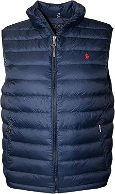 Fully zipped jacket polo ralph lauren for men, navy blue.. DIAYTAR NIGERIA: Connecting Nigerians with their needs through our affordable and diverse marketplace.