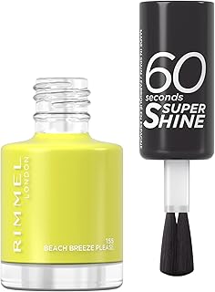 Nail polish Rimmel London 60 Sec - 155 Beach Breeze Please, 8 ml.. Thousands of items, all priced just right — shop DIAYTAR Nigeria today.