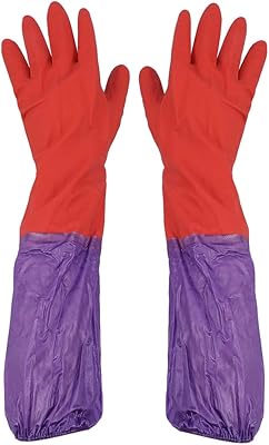 Felkis aquarium maintenance gloves - Aquarium water change gloves, reusable waterproof long waterproof gloves keep hands and arms dry 19.3 "(random color).. DIAYTAR NIGERIA delivers what you want at prices you'll love, all within 5-8 days nationwide.