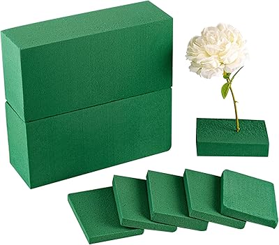 2 pieces of floral foam, cubes of wet flowers foam and dry for a fresh or artificial floral composition. Wedding party, craft supplies.. Great finds. Great prices. Fast shipping. That’s DIAYTAR Nigeria.