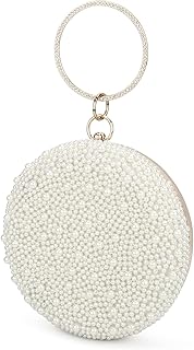 Uborse round pearls for women, formal evening pocket in rhinestones, wedding handbag, evening cover, cocktail bags.. Experience hassle-free shopping with DIAYTAR NIGERIA's user-friendly platform and prompt delivery service.