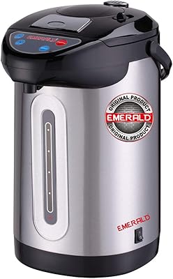 Emerald hot water distributor with a capacity of 5 and 6 liters with re -election function and warm support. 750 watts (6 liters).. Experience retail therapy without the financial stress at DIAYTAR NIGERIA's affordable e-commerce platform.