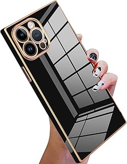 Kanjar square shell compatible with iPhone 14 pro max, with a nice luxurious design, painted with a complete square design, anti -scratch and antichoc for iPhone 14 pro Max 6.7 inch - Black.. Shop with purpose at DIAYTAR NIGERIA, where your money goes further and delivery is always prompt.
