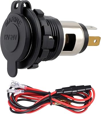 12V cigarette lighter socket, waterproof car cigarette lighter for motorcycle boats.. Whether it’s gadgets or groceries, DIAYTAR Nigeria delivers in less than 8 days.