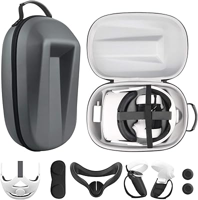 All-in-one rigid case for Oculus Quest 2 Elite Strap Gip.. Discover the perfect balance of selection and value with DIAYTAR NIGERIA's nationwide delivery service.