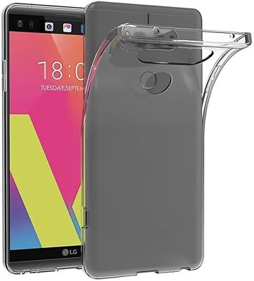 Transparent rear protective shell absorbing shocks in flexible and rubberized TPU gel for LG V30 / LG V30 Plus (6 inches).. DIAYTAR NIGERIA delivers more than products - we deliver affordable shopping satisfaction nationwide.