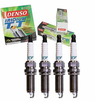 4 pieces of Denso Iridium ignition candles TT Compatible with Toyota Corolla 1.8l L4 2009-2015.. DIAYTAR NIGERIA: Where every purchase is affordable and delivery is always within a week.