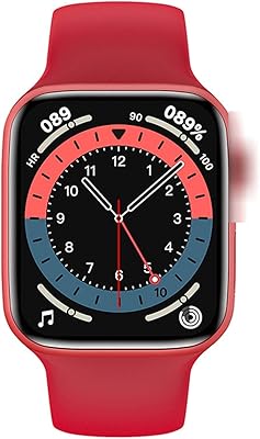 2021 New smart watch HW22 Intelligent Watch 1.7 Inch Personalized Bluetooth 44 mm Call for Heart and Physical Activity Monitor (Color: Red).. Your digital shopping destination, DIAYTAR NIGERIA combines variety with affordability and quick delivery.
