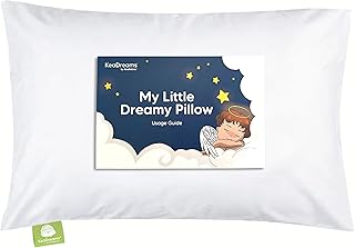 Pillow for toddler with pillow pillowcase - Baby pillows in soft organic cotton to sleep - washable and hypoallergenic - perfect for travel and baby bed (soft white).. Discover a new way to shop with DIAYTAR NIGERIA's comprehensive marketplace and quick delivery options.