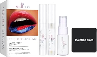 Set of peel off & reveal lipstick, long-lasting, heartbreaking lipstick, liquid lipstick set with natural anti-tangible non-stick lip balm (red).. DIAYTAR NIGERIA: Where shopping meets satisfaction with affordable prices and prompt delivery services.