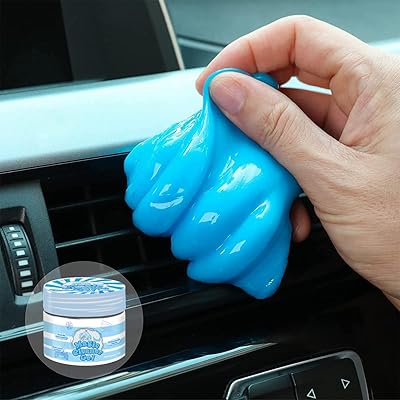 Macacose car cleaner, dough to clean car ventilation mouths, gel cleaning car to clean the interior of the car and clay to clean the dust and the keyboard.. DIAYTAR NIGERIA: Your partner in affordable online shopping with reliable 5-8 day shipping nationwide.