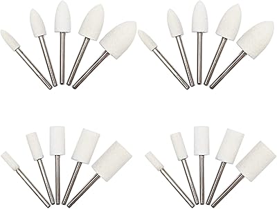 FURLOU Polishing jewelry, polishing wheels, wool felt mounted on a mandrel, grinding wicks, crusher head, watch, jewelry, rotary tool, accessories, drill, stone goblet, polishing kit for adults.. Why pay more? DIAYTAR Nigeria gives you the best for less.