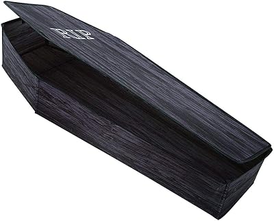 60 -inch wooden coffin with lid, black, multicolored, one size.. DIAYTAR NIGERIA delivers satisfaction with every purchase through our affordable and reliable service.