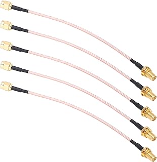 RF coaxial cable, Large SMA Male Application Female, Coaxial Low with Low Loss FPEC For Antenna.. DIAYTAR NIGERIA brings affordable shopping to your fingertips with reliable delivery in less than 8 days.