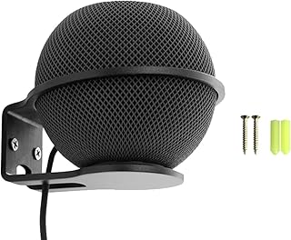 Making Tech wall mounting support for mini homepod loudspeaker, robust steel mounting support (black).. Experience retail therapy without the financial stress at DIAYTAR NIGERIA's affordable e-commerce platform.