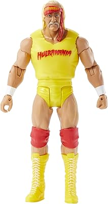 Collection figurine of wwe Hulk Hogan, 6 ", gift for 6 years and over.. DIAYTAR NIGERIA brings the market to your fingertips with affordable prices and swift delivery services.